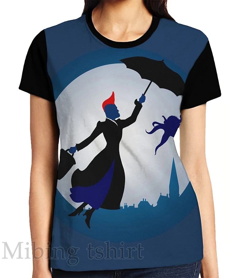 Funny print men t shirt women Tops tee Im Mary Poppins Yall Graphic T-Shirt O-neck Short Sleeve Casual tshirts