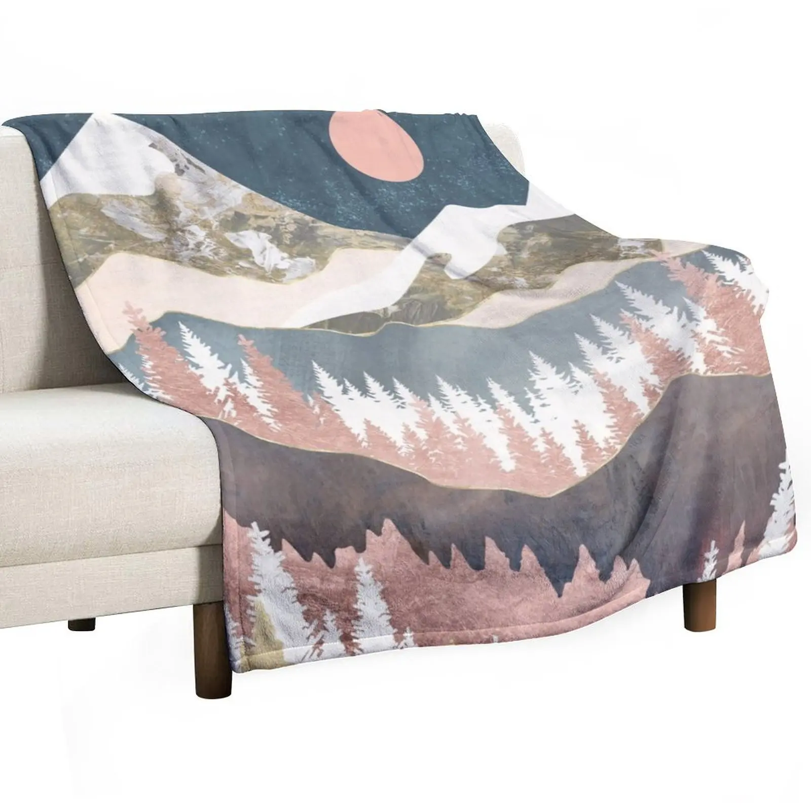 

Winter Peaks Throw Blanket Luxury Throw Summer Beddings Blankets