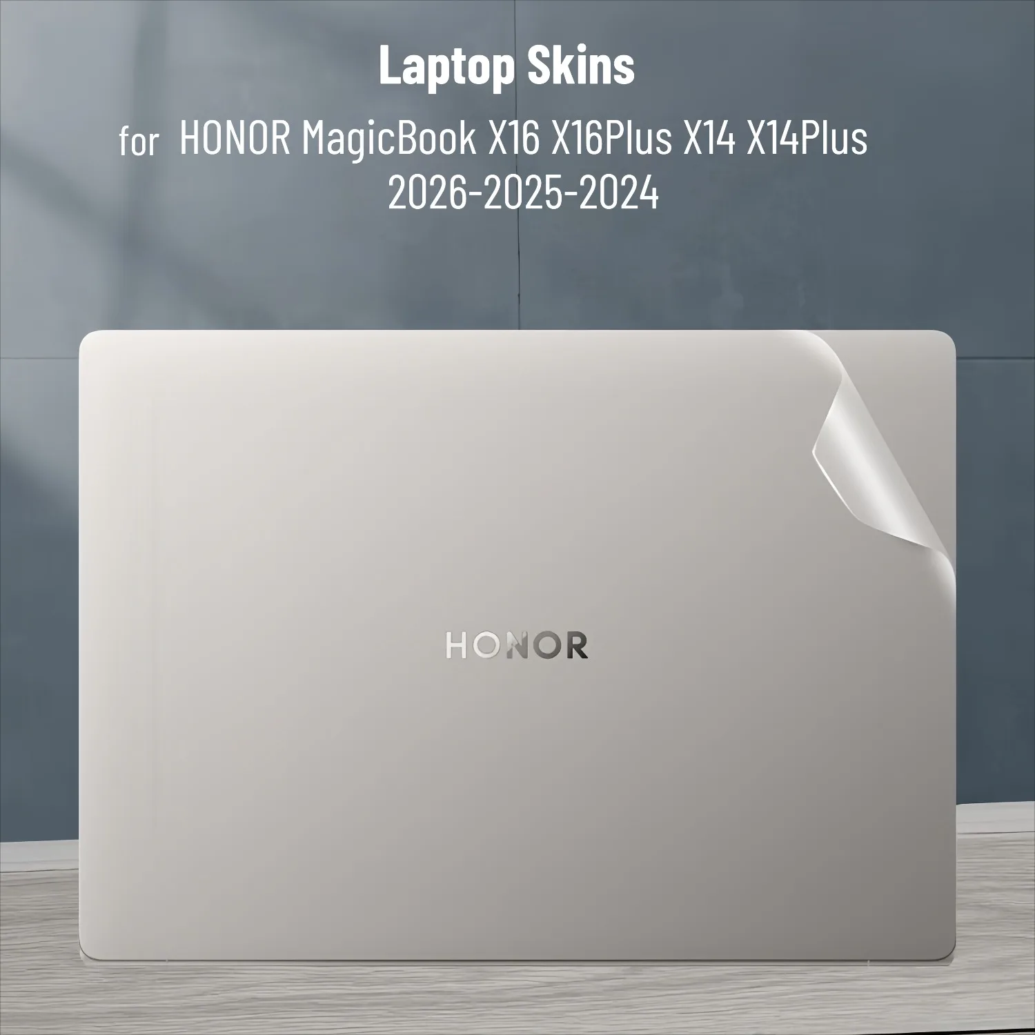 Laptop Skin for Honor MagicBook X16 X16Plus X14 X14Plus 2026 2025 Laptop Skins Easy Install Soft Pvc Shatterproof Protector Film