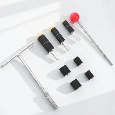 

Набор инструментов для ремонта водопроводных труб: прочный стальной ключ-заглушка с резиновым наконечником для устранения протечек, универсальный сантехнический инструмент