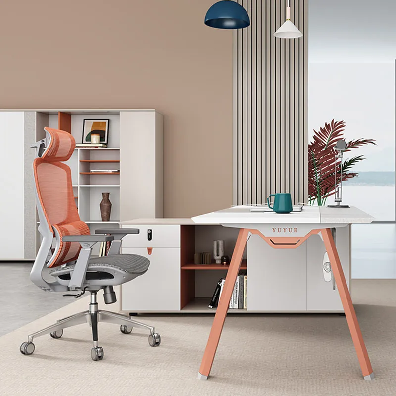 Writing Reception White Desk Study Vanity Setup Lap Desk Office Kids Modern Student Mesa Para Computador Nordic Furniture