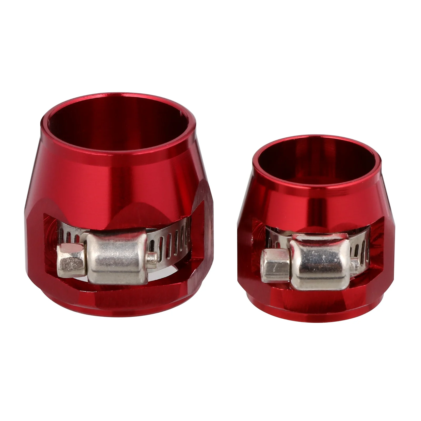 

2Pcs Aluminum Alloy Car Fuel Tube Clamp for Hose Repairing Gasoline Line Dresser AntiLeakage Durability Engine Parts