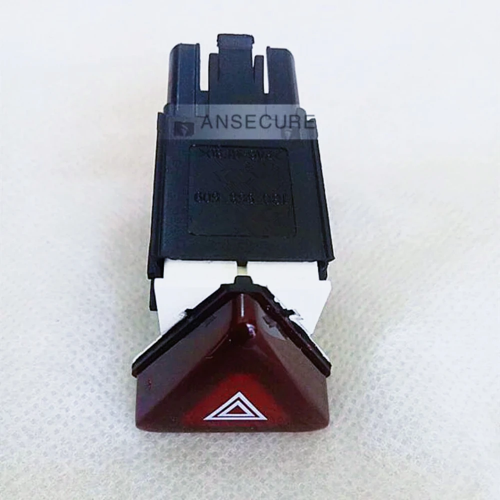 

ZZ-OEM Dark Red Hazard Warning Flash Switch Button For VW Golf MK5 GTI Jetta MK5 1K0953509A 1K0 953 509 A