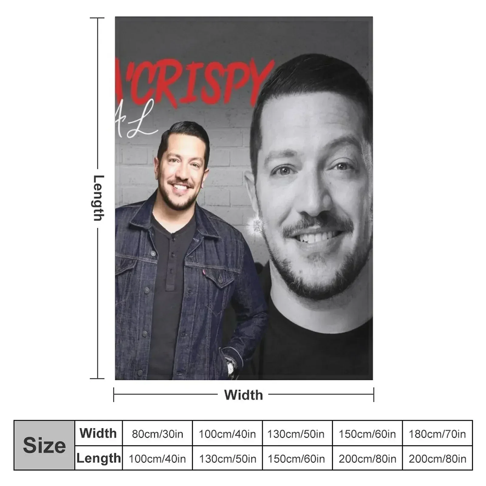 New Sal Vulcano Impractical Jokers Sal Throw Blanket Vintage Sleeping Bag Blankets Sofas Of Decoration sofa bed Blankets
