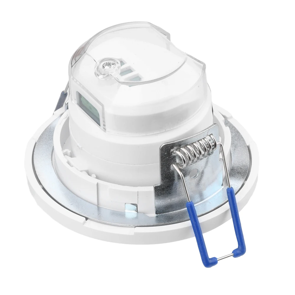 AC 220V-240V Human Body Infrared Sensor Switch 360° LED Detector Smart Switches 3-2000LUX Adjustable Projection Light Sensor