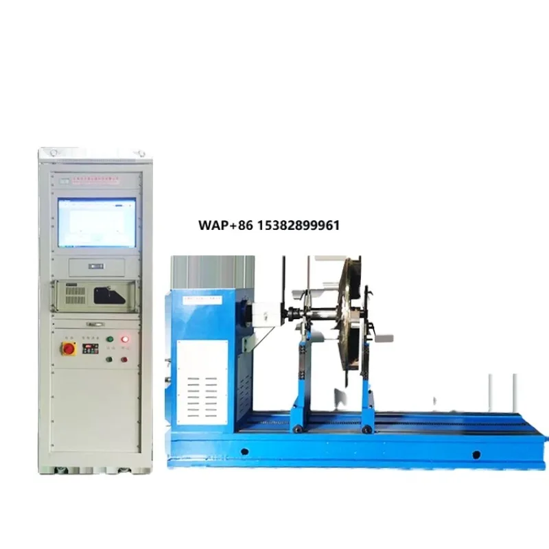 HZ-9702A Universal Joint Drive Belt Horizontal Impeller Spindle Dynamic Balancing Machine