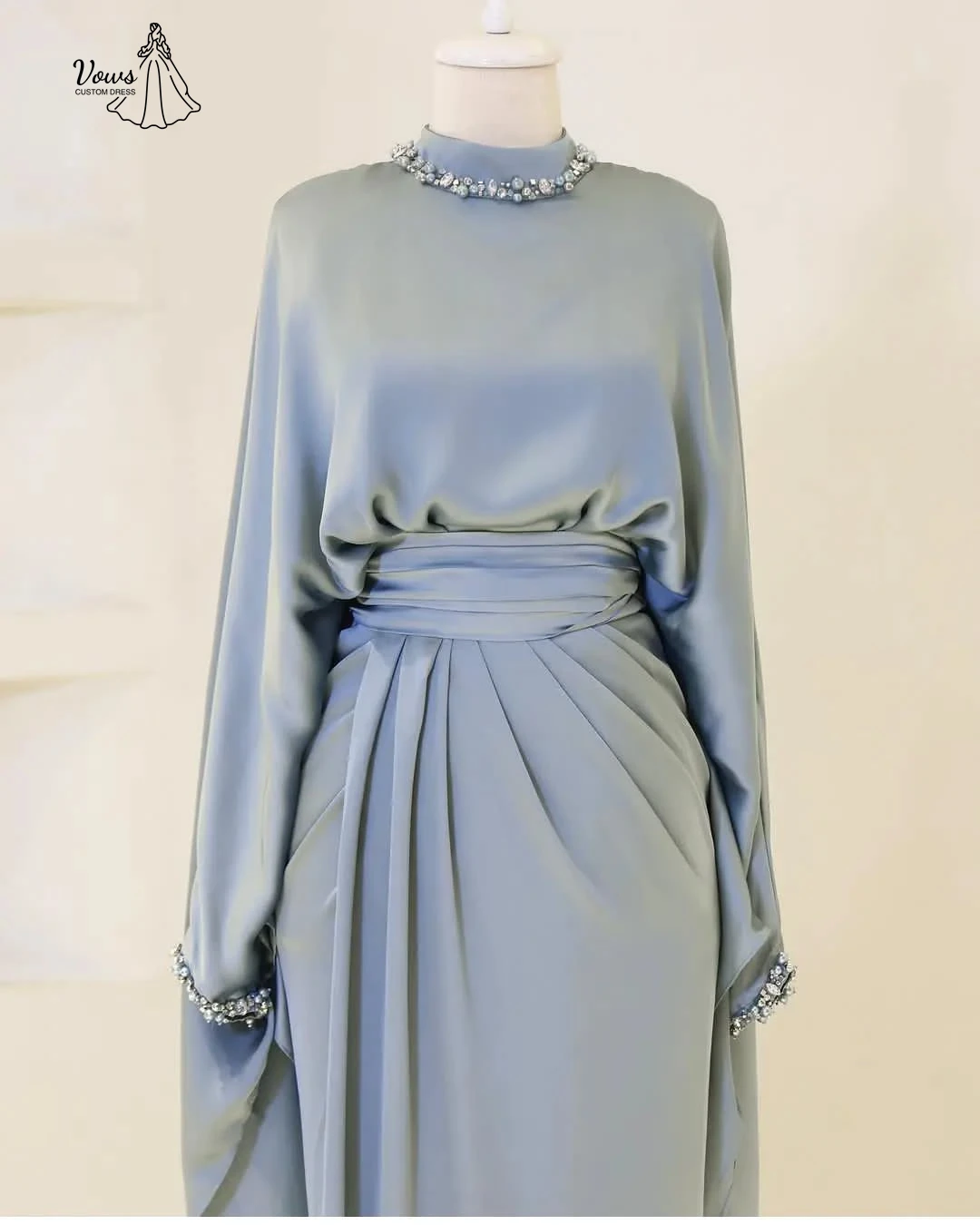 

Vows Custom Made Prom Dresses 2025 Luxury Prom Dress 2025 Line A Satin Cloth Dresses for Special Events Luxurious Party Dress