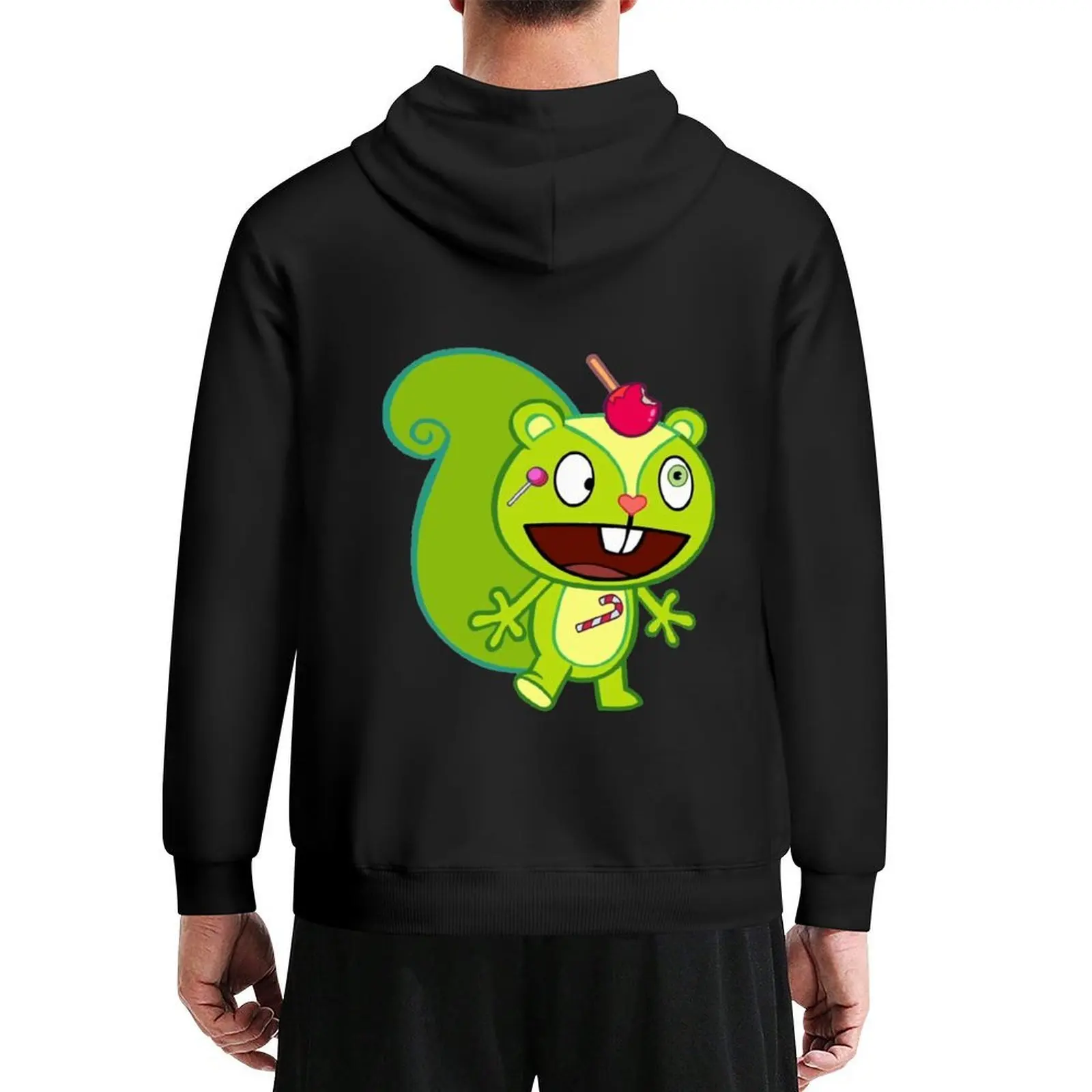 

Nutty Happy Tree Friends friends Hoodie men's clothing mens clothing men's autumn clothes autumn new products new hooded tee
