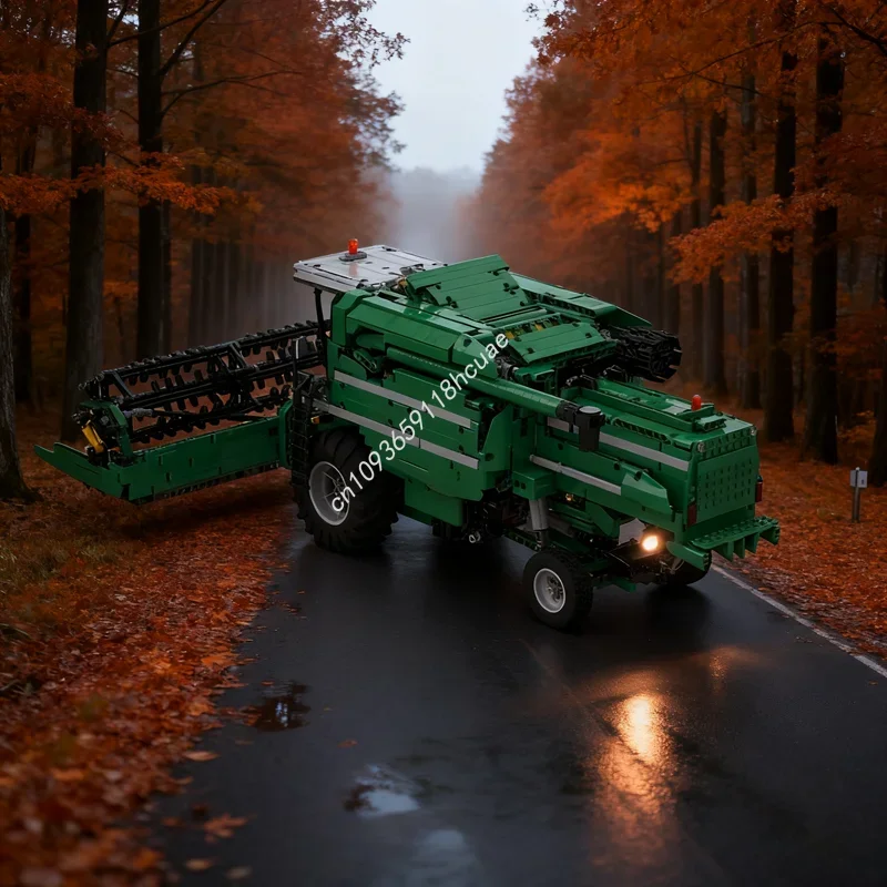 

3496pcs MOC Combine Harvester Full RC DEUTZ Technical Model Building Christmas Gift Blocks DIY Toys Idea Education Kids Birthday