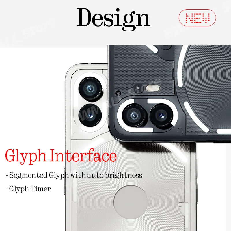 NOTHING Phone (2) 6.7 inch flexible LTPO OLED Snapdragon 8+ Gen 1 Nothing OS 2.0 50MP dual camera 32MP front camer 7