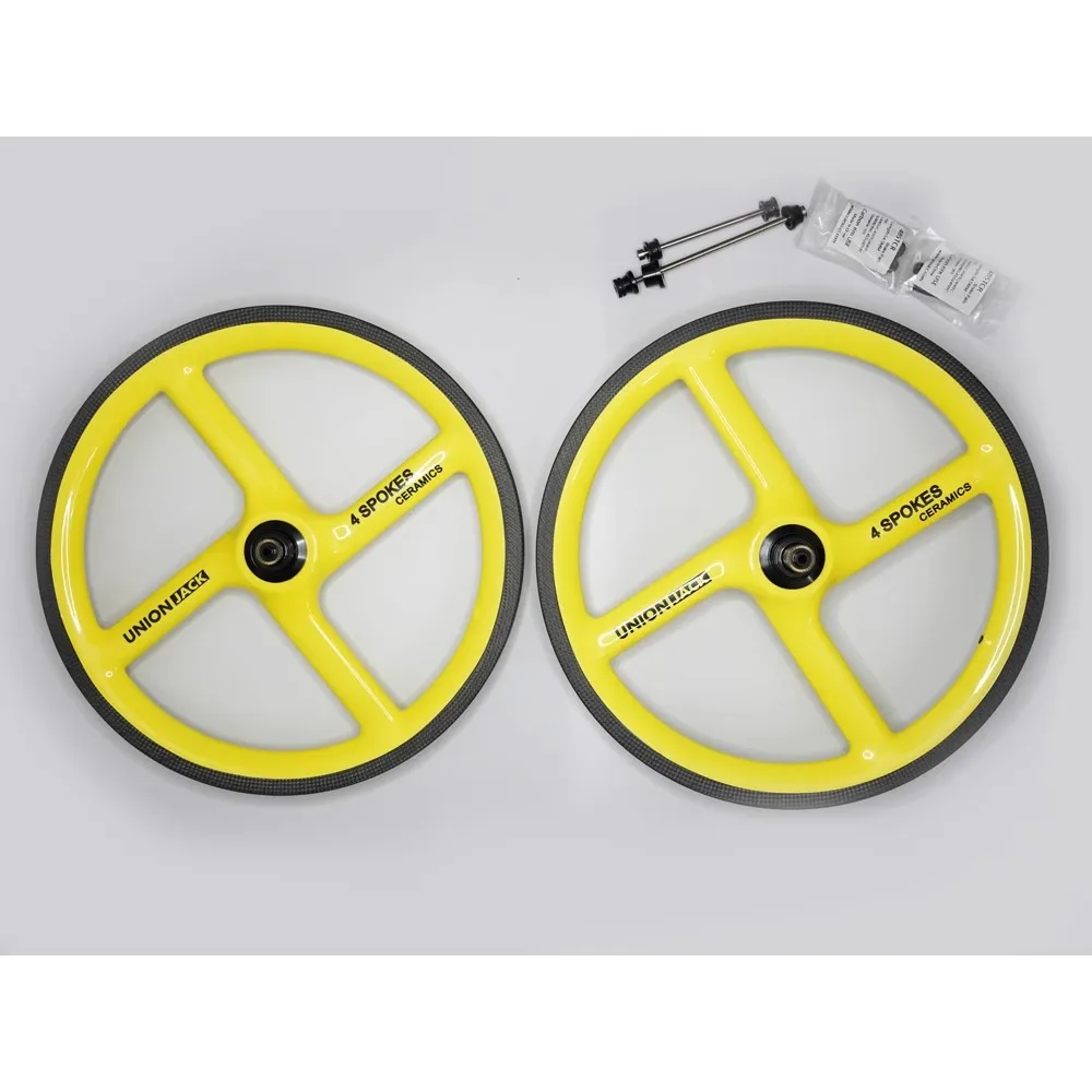 Unionjack 349 carbon wheels for brompton rim super light A C P Tline