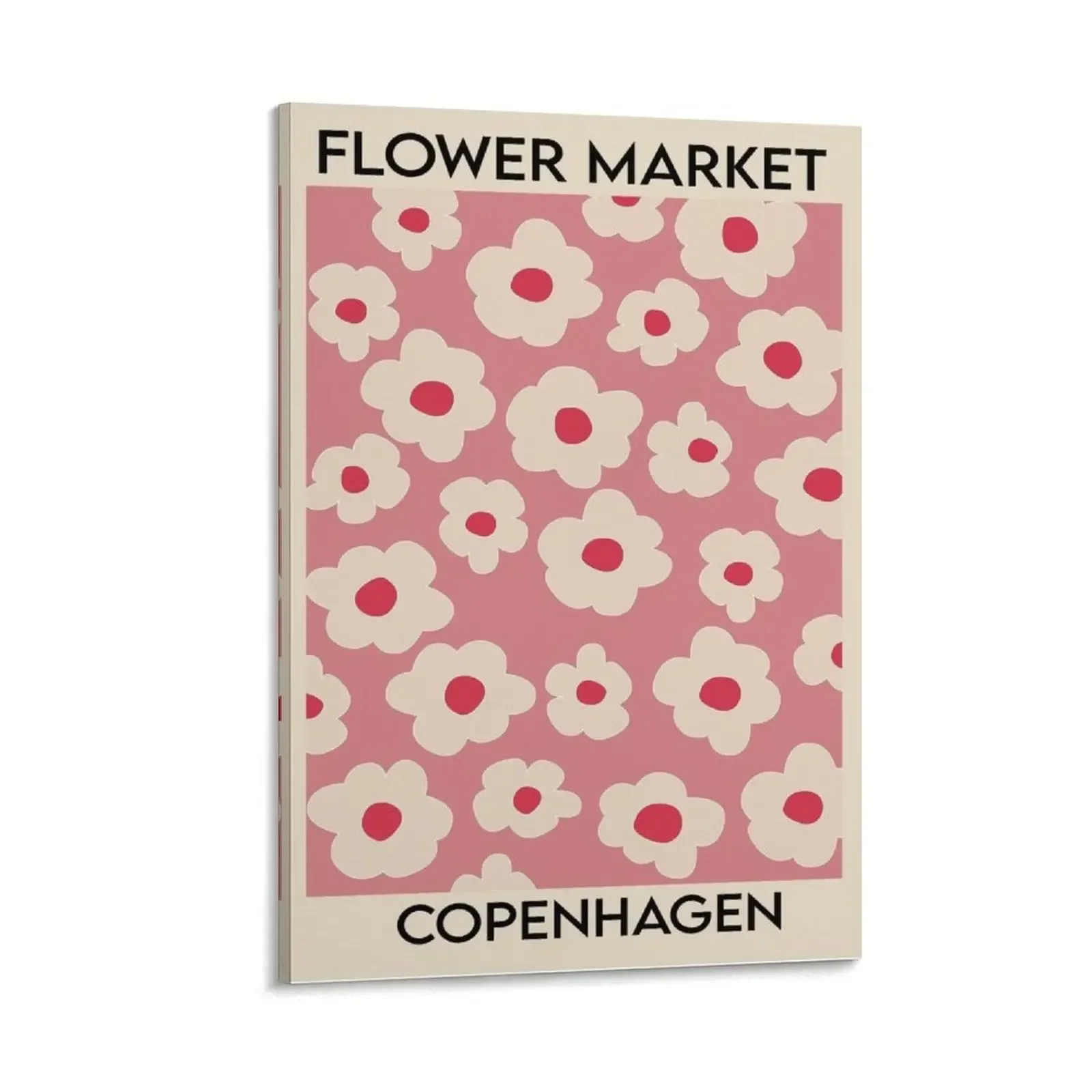 

Flower Market Copenhagen Canvas Painting room decors aesthetic home decorations Posters on the wall