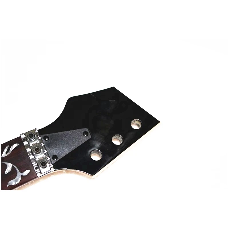 24 Frets Maple Electric Guitar Neck Reverse Headstock Right Hand Rosewood Fingerboard Musical Instruments Accessories Parts