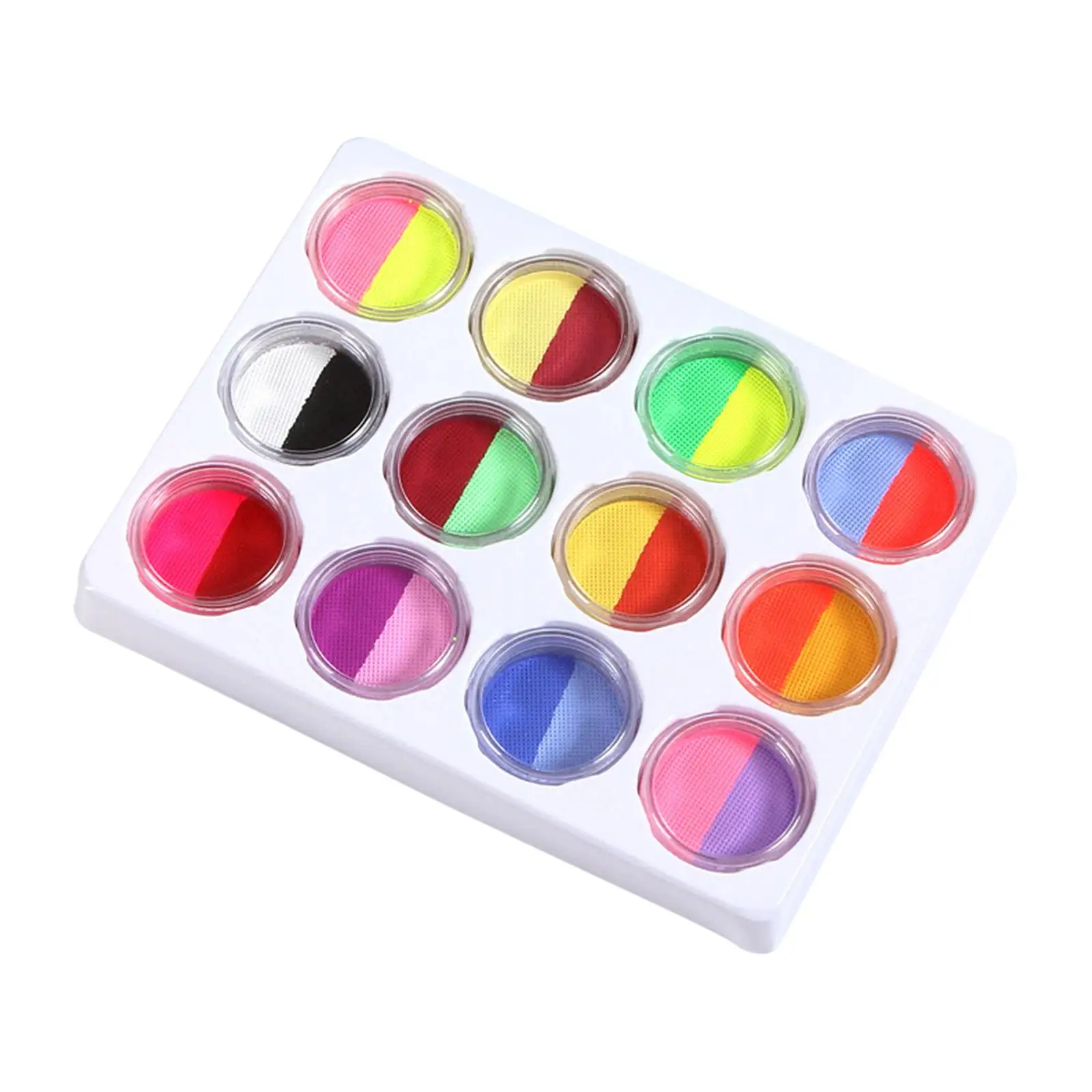 Faces Body Paint Kit Painting, Washable Facepaint Supplies Fun for Halloween