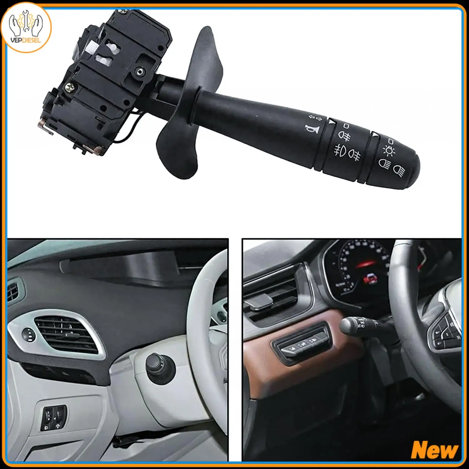 

6001551361 13-контактный переключатель на рулевом колесе для автозапчастей Renault Logan Tondar Dacia Sandero