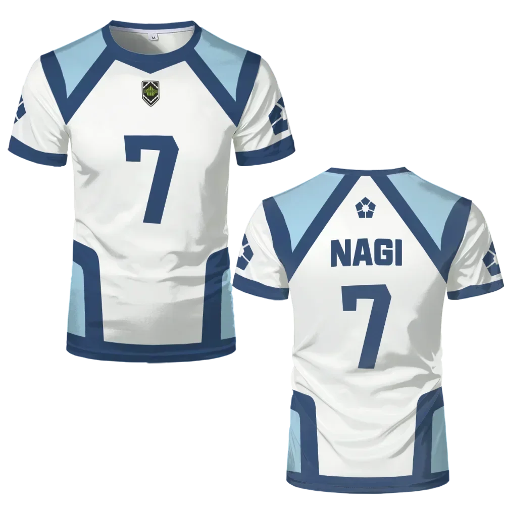 Bandai 2026 Japanese Anime Jersey Football Sports Quick Drying Breathable Casual Short Sleeved T-shirt Family Matching