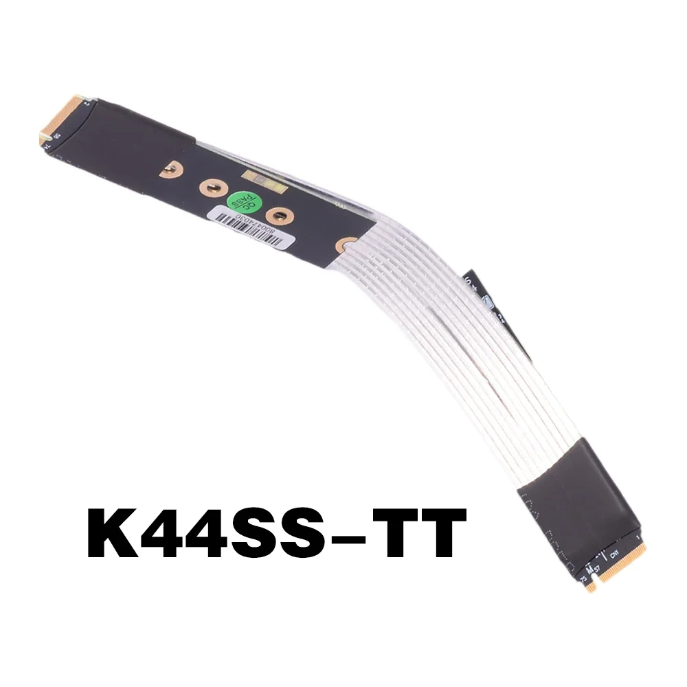 K44SS-TT M.2 NVMe Gold-Finger Male-to-Male PCIe Gen4 Full Speed Signal Extension Cable Direct X4 Adapter for Storage Devices