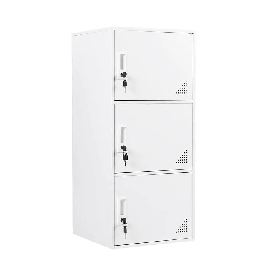 خزانة تخزين فولاذية لخزانة الباب المعدنية، خزائن تخزين المكتب للموظفين، خزائن معدنية عمودية للمنزل والمكتب والمدرسة، Ro