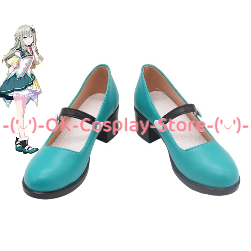 

Kusanagi Nene Cosplay Shoes Cosplay Boots Halloween Carnival Prop PU Leather Shoes Custom Made