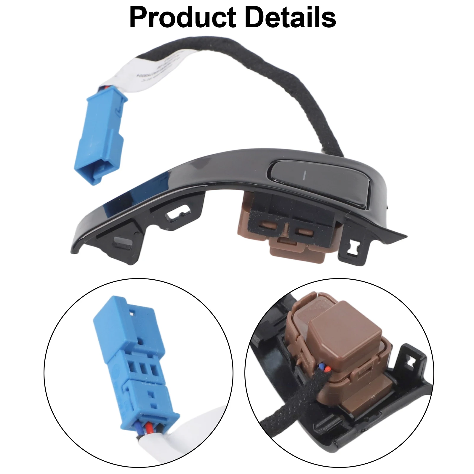 

Ярко-черный автомобильный задний правый переключатель. Простой в использовании. Высокая совместимость. Недеформированный. Практичный дизайн. Быстрая установка.