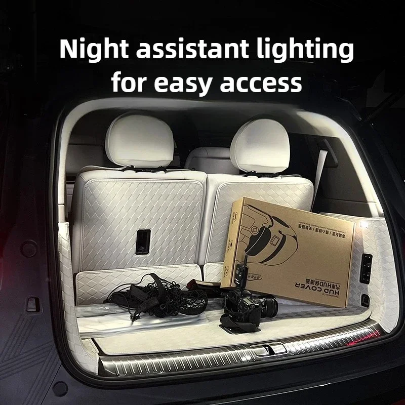 For DENZA N9 2025 2026 The trunk ambient light strip LED lighting is soft and not dazzling durable and long-lasting
