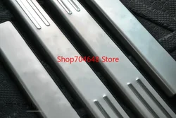 stainless steel Car door cover outside door sill plate for BMW X5 E70 X6 E71 2008 2009 2010 2014 2015 2016 2017 2018 car styling