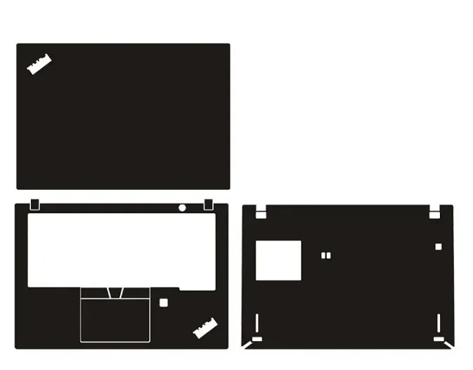 Gotowy zestaw naklejek ochronnych (1xTop+1xPalmrest+1xBottom) na ThinkPad P15 Gen 2 1 X390 X395 X13 X280 Yoga 11e S230U P15V Gen 3