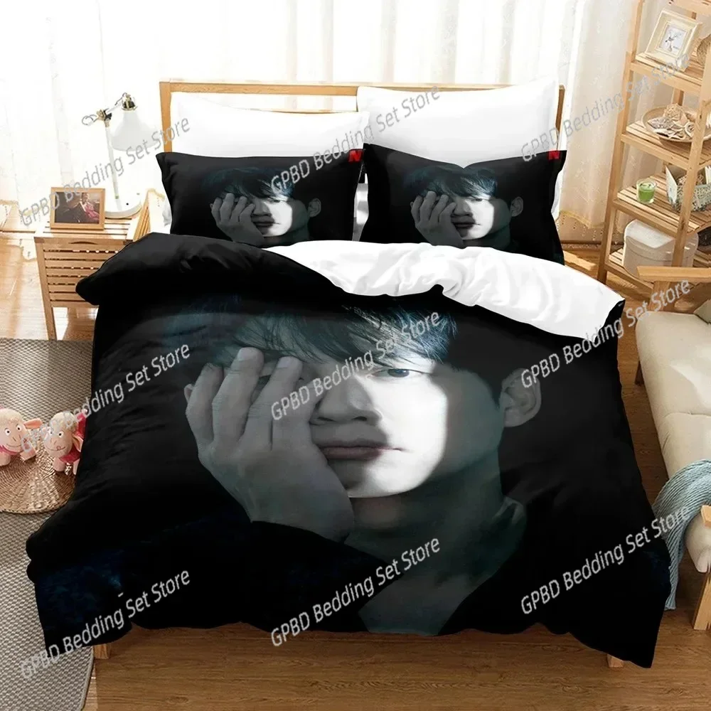 

3D Dark Glory Comfortable Duvet Quilt Cover Pillowcase Bedding Set Children Bedroom Decoration Home Textile