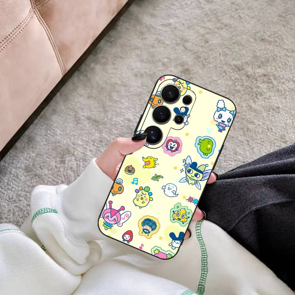 حافظة هاتف T-Tamagotchi لهاتف سامسونج S 24 Fe 25 Ultra Plus 20 Lite 21 30 22 23 24 22 Ultra 5G Fundas