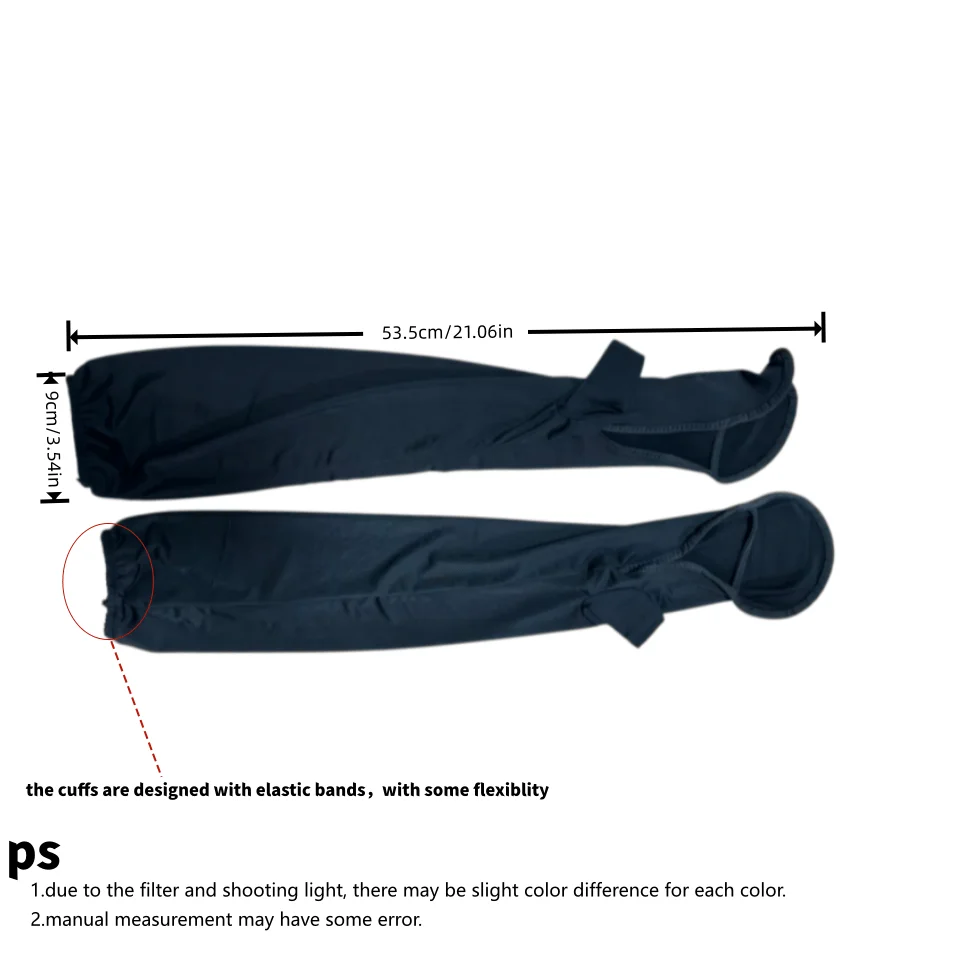 Ice sensitive sun protection gloves for cycling and driving, breathable and anti slip finger sleeves for summer gift giving view 5