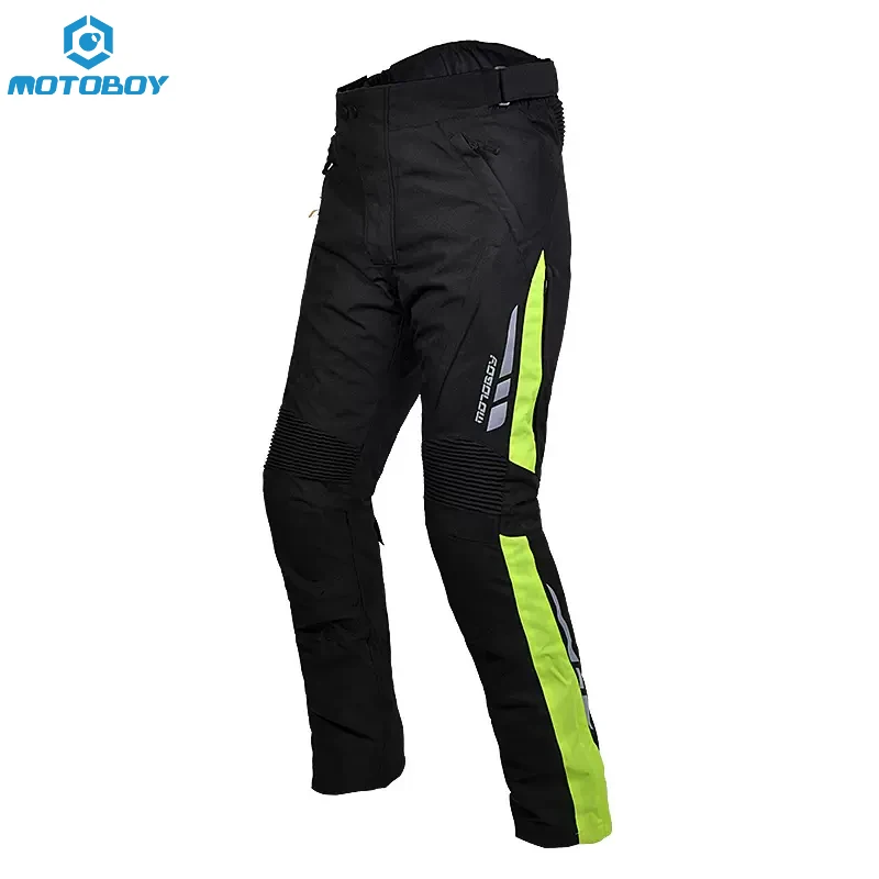 MOTOBOY Four Seasons Motorcycle Riding Pants Men's Motorcycle Pants Warm Waterproof Wear Resistant Motorcycle Summer Rally Pants