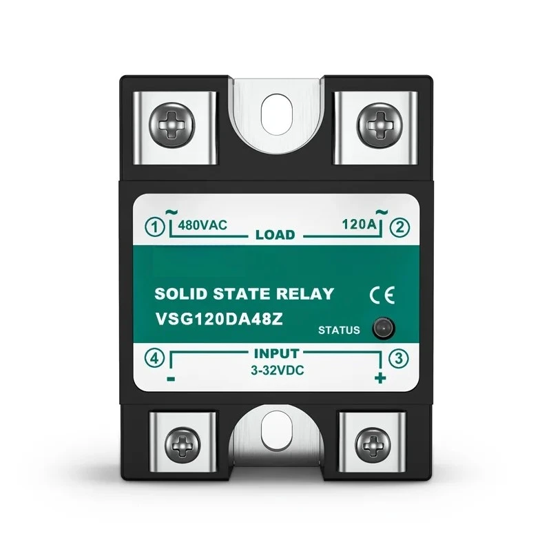 120A Solid State Relay DC Control AC Zhongxuan Relay Single Phase Solid State Relay SSR