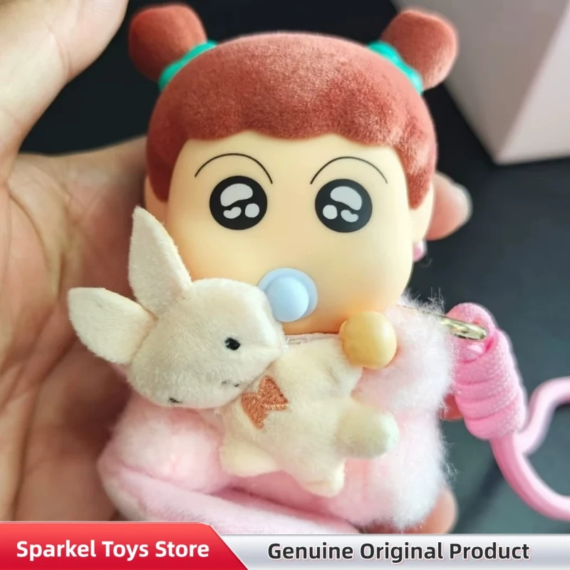 

Jolink Crayon Shin-Chan Goodnight Series Blind Box Vinyl Plush Pendant Figurine Anime Peripherals Toys Gift For Anime Collectors