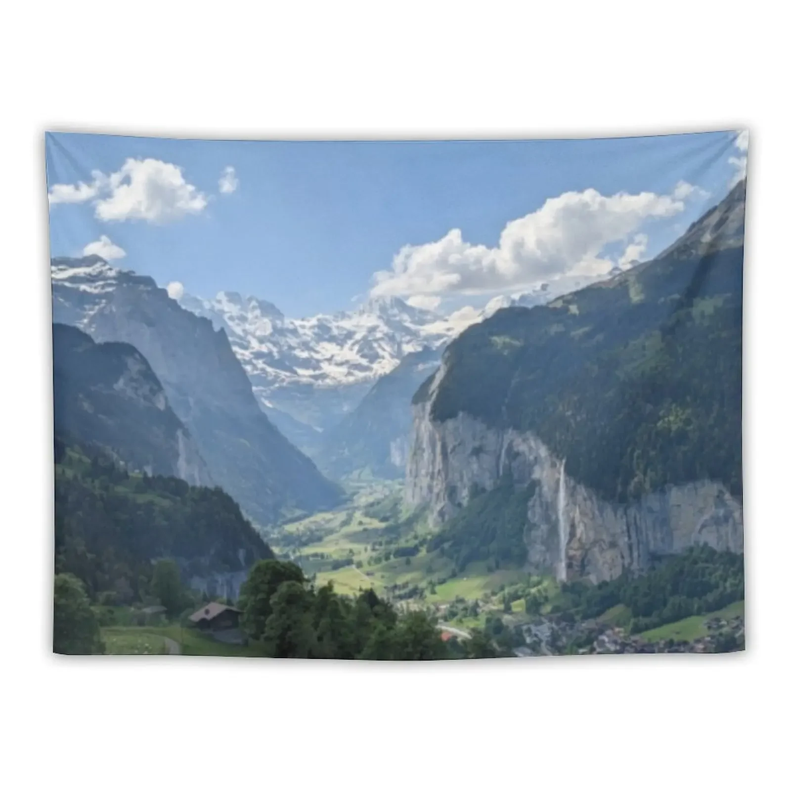 Swiss Alps mountain pass Tapestry Home Decoration Home Decorating On The Wall Tapestry