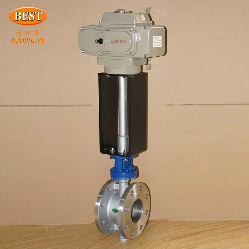 Open Closed Type C813-B Stainless Steel Electric Tri-eccentric Hard-seal Butterfly Valve