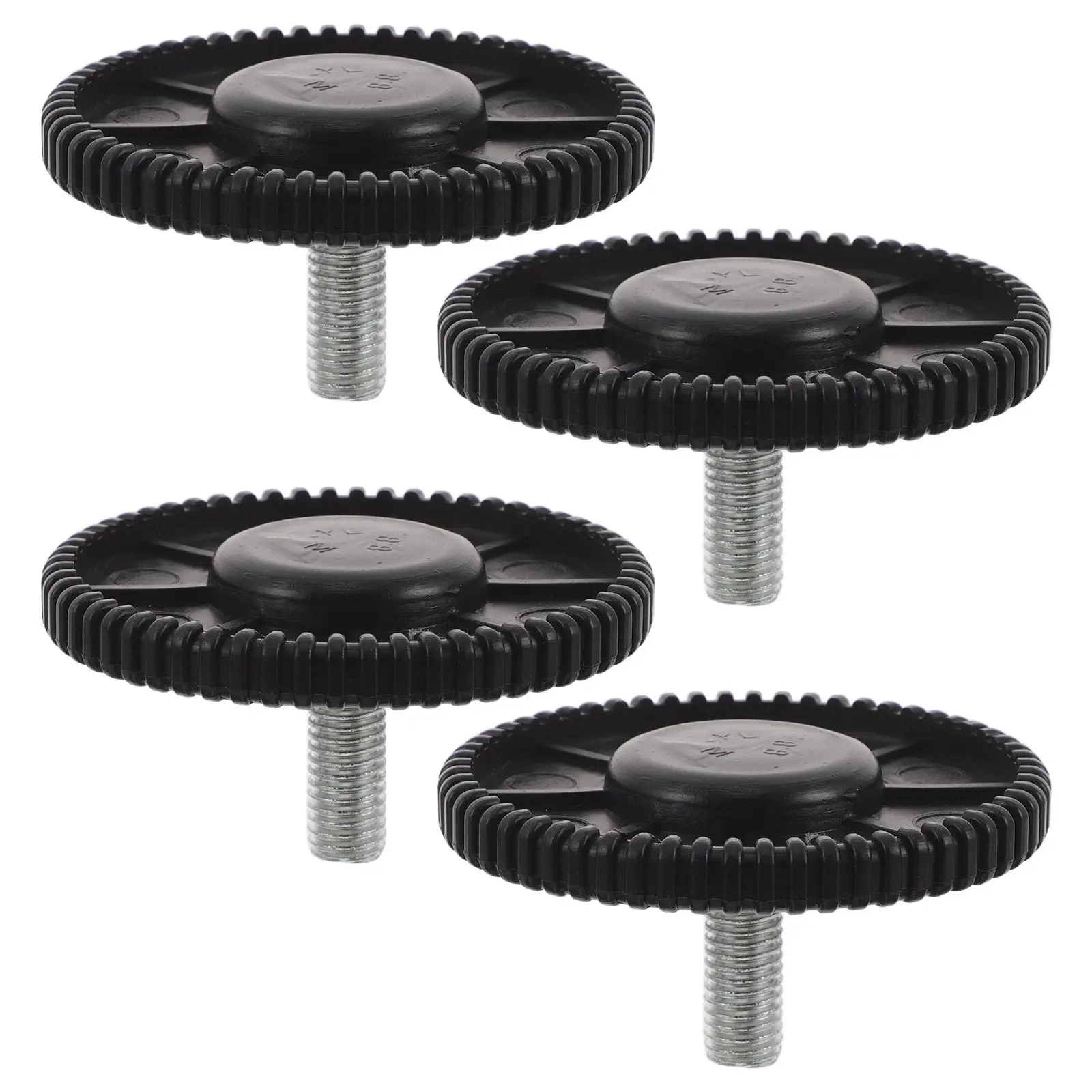 4Pcs Fitness Equipment Feet Pads Adjustable Furniture Leveling Screw Pads Anti-Slip Treadmill Couch Sofa Table Chair Stabilizer