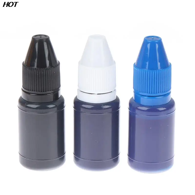 HEIßER! 1pc10ml Flash Refill Tinte Farbe Farbwerk Dichtung Stempel Öl Für Holz Papier Hochzeit Scrapbooking, Der Dichtung Büro Schule Liefert