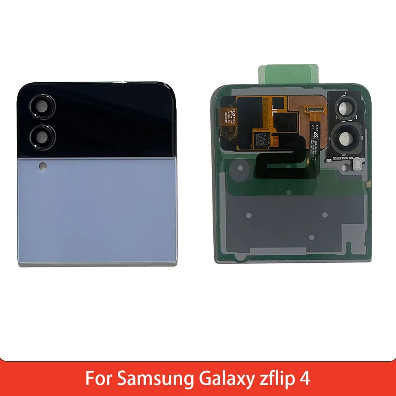 Upper cover for Samsung Galaxy zflip 4 back cover top cover for zflip4 Replacement Spare Parts