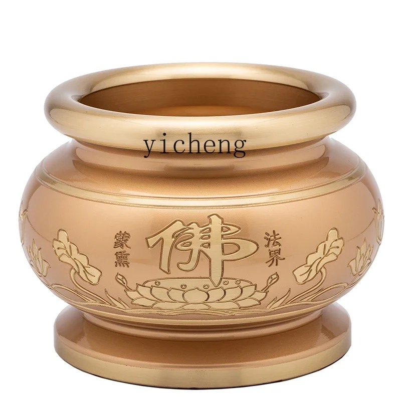

Tqh Incense Burner for Buddha Worship plus Size Buddha Front Enshrine God of Wealth Sandalwood Stove Household Incense