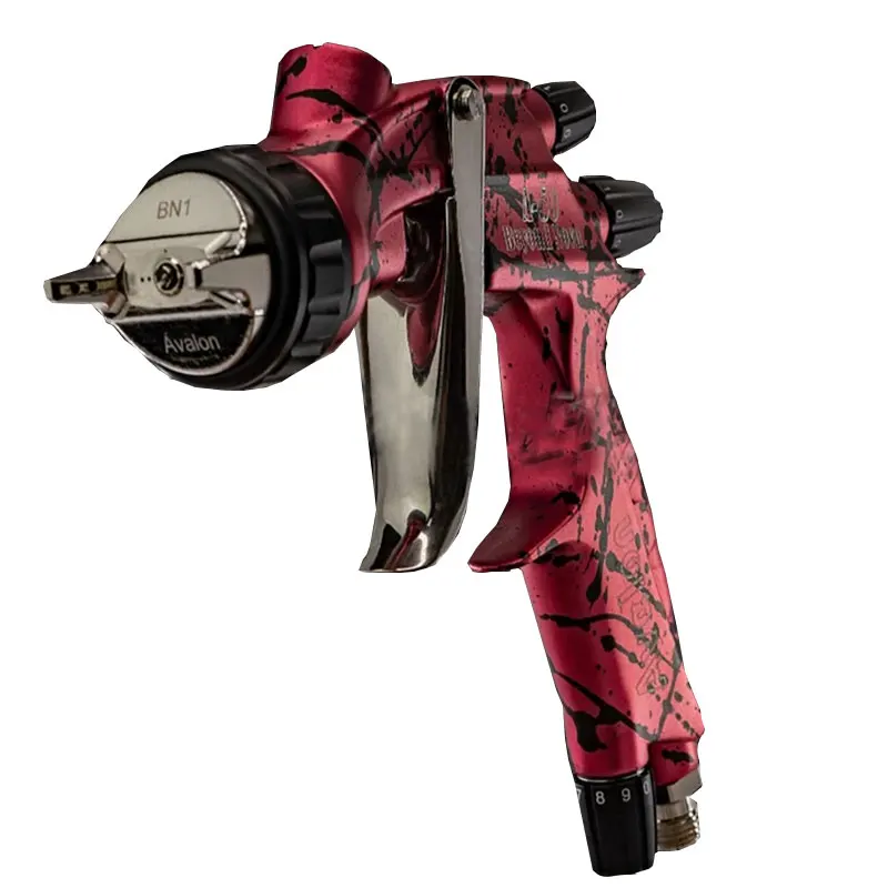Pistola a spruzzo originale Taiwan A50 ugello tipo U a bassa pressione 1.4 vernice a base di olio per riparazione auto rosso alta atomizzazione e delicata