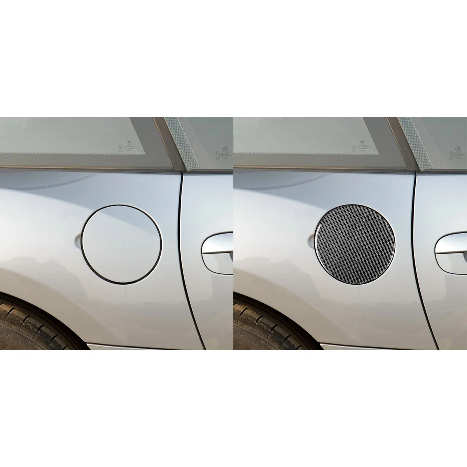 Carbon Fiber Outer Body Fuel Tank Cap Modification Panel Car Accessories For BMW Z4 E85 2003—2008 Exterior Trim Sticker Decal view 3