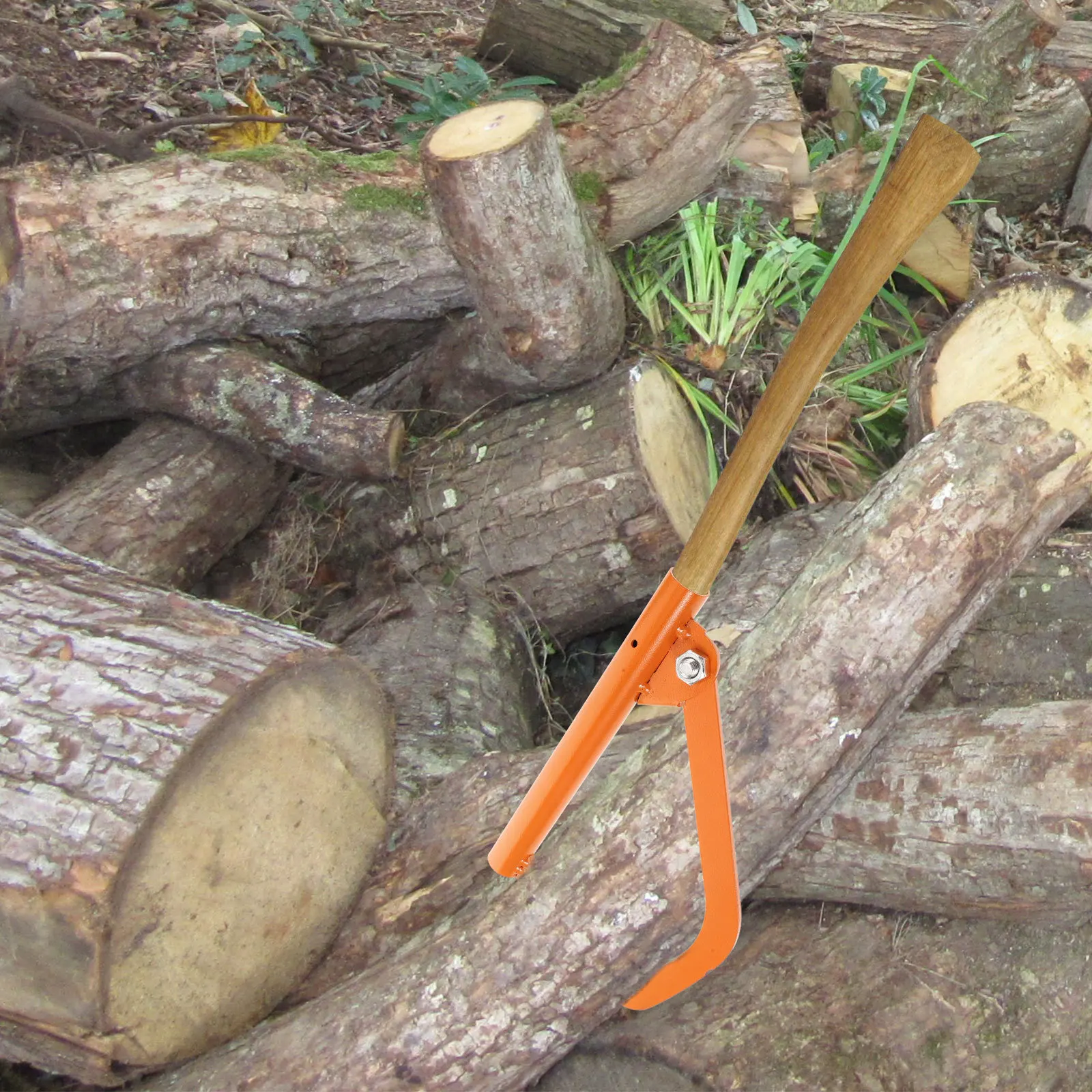 

Logging Tool Heavy Duty Cant Hook For Moving Timber Metal Log Roller Sharp Bearing Tooth Efficient Turning Rolling All Tree