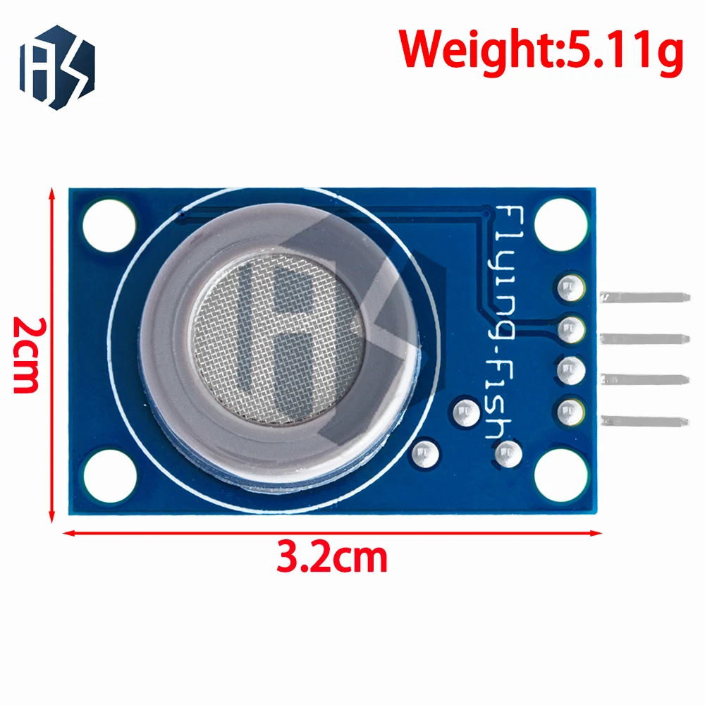 Zestaw modułów czujników detekcji gazów serii MQ - zawiera MQ-2, MQ-3, MQ-4, MQ-5, MQ-6, MQ-7, MQ-8, MQ-9 i MQ-135 do wykrywania gazów