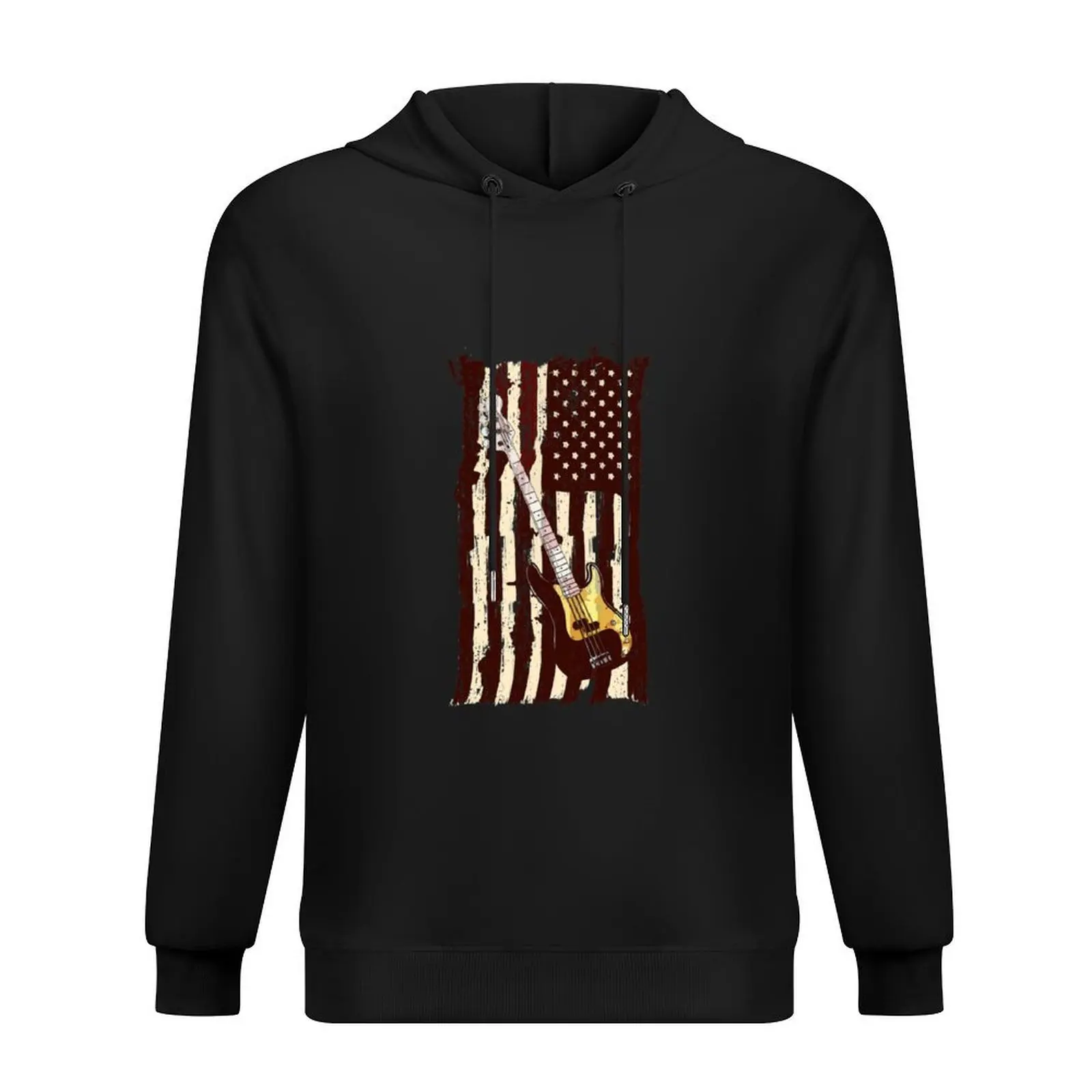 

Bass Guitar Hoodie men's sweat-shirt set hooded shirt male clothes men clothing men's oversize hoodie