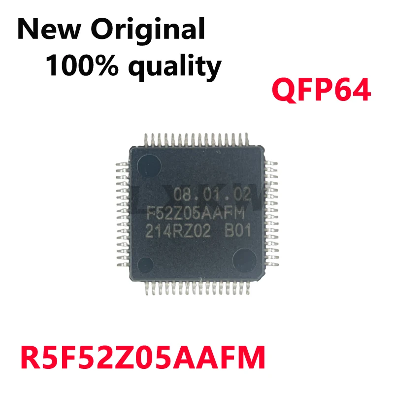 1/PCS New Original R5F52Z05AAFM F52Z05AAFM QFP-64 chip In Stock