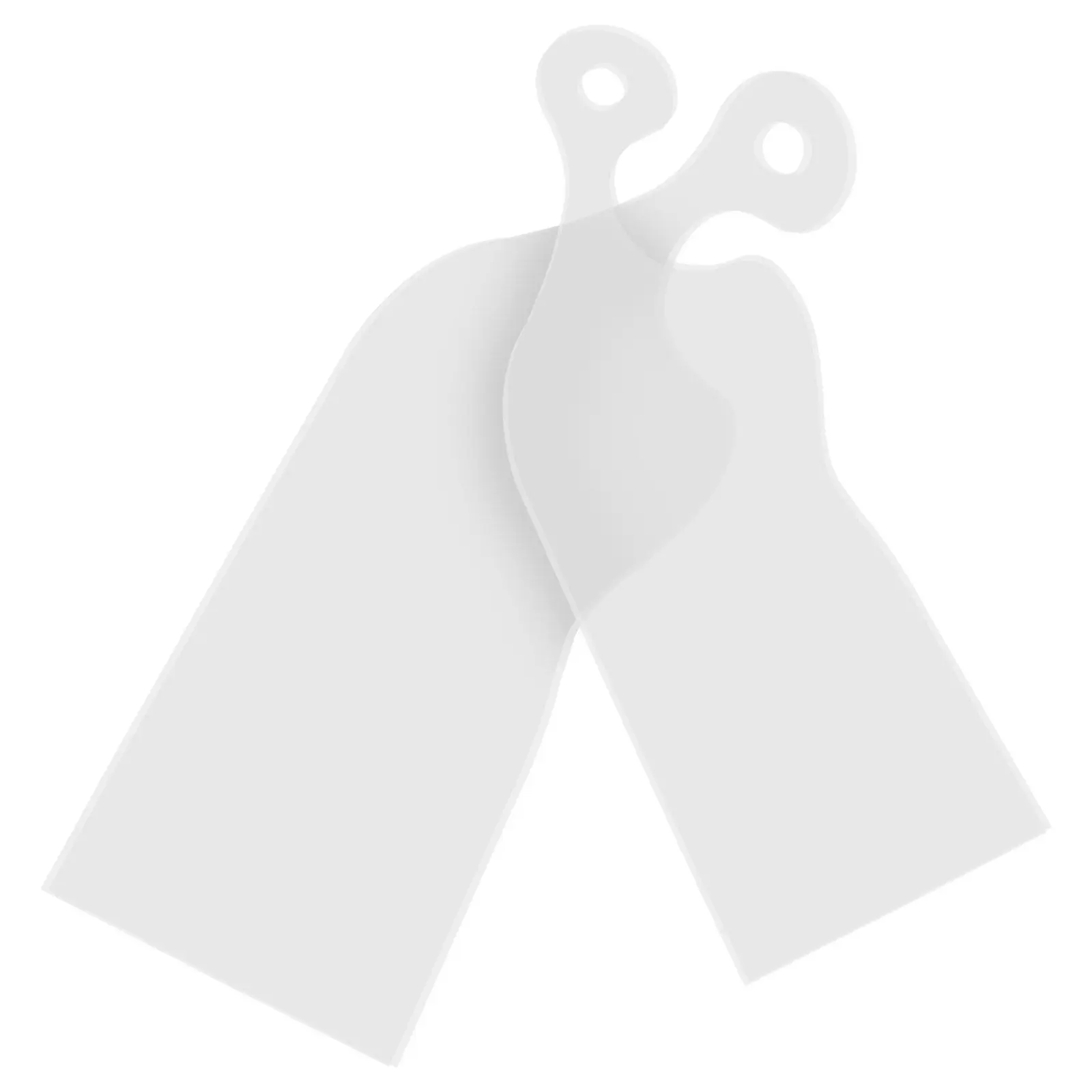 

Пара многоразовых прозрачных акриловых трафаретов-шаблонов для точной разметки и вырезания для разделочных досок, для самостоятельного изготовления кухонных принадлежностей