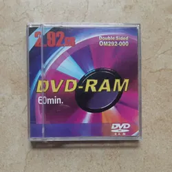 8Cm Mini DVD RAM 60Min 2.92GB dwustronny do wideo DVD kamery