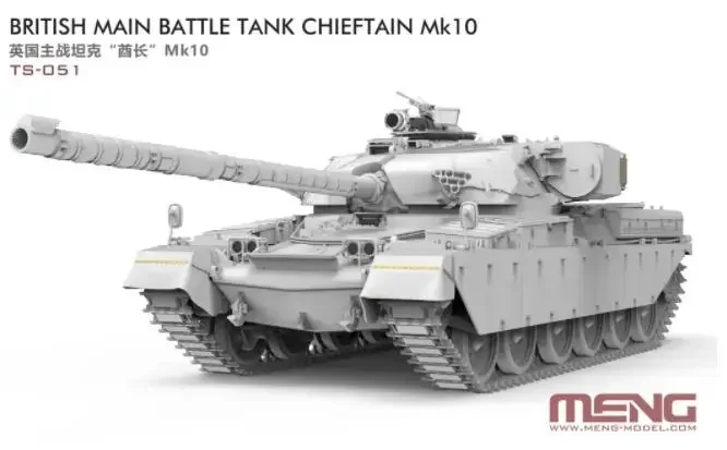 MENG TS-051 1/35 BRITISH MAIN BATTLE TANK CHIEFTAIN MK10 Model Kit