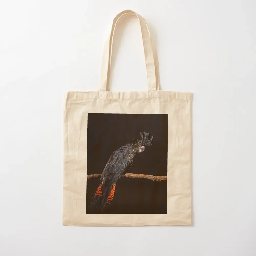 

Red-tailed Black Cockatoo Studio Portrait #5 Tote Bag Candy bags shopper bag woman