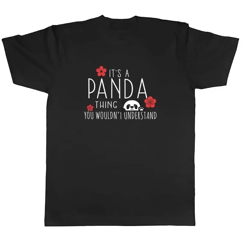 Panda Thing Mens T-Shirt Wildlife Jungle Safari Zoo Endanger Gaint Unisex Tee